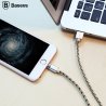 Câble Lightning Magnétique BASEUS cable iPhone 7/6/5 tissu tressé