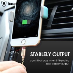 Câble Lightning Magnétique BASEUS cable iPhone 7/6/5 tissu tressé