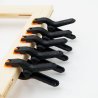 Pinces de serrage en plastique – 6 pièces (6,5 cm)