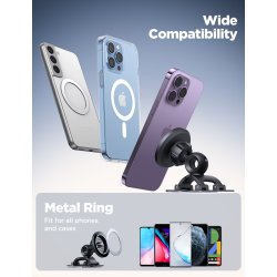 copy of Joyroom - Qi Wireless Auto KFZ Magnet Halterung für Lüftungsgitter - MagSafe kompatibel - schwarz