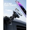 Support Voiture Magnétique JOYROOM 2en1 Compatible MagSafe - Noir