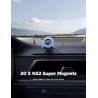 Support Voiture Magnétique JOYROOM 2en1 Compatible MagSafe - Noir