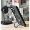 Galaxy S25 Ultra S25 plus S25 - Coque Magnétique support magsafe Noir non-rotatif