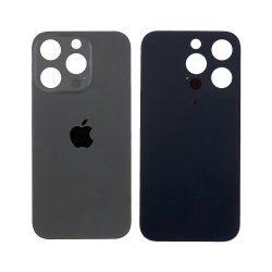 iPhone 14 Pro (Max) - Vitre arrière noir sidéral (avec logo)