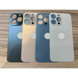 iPhone 14 Pro (Max) - Vitre arrière Blanc (avec logo)