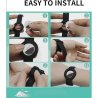 Bracelet en silicone pour AirTag – Idéal pour Enfants Seniors animaux