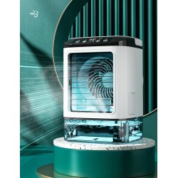 Refroidisseur D'air Climatiseur humidificateur Portable avec Bac à glace