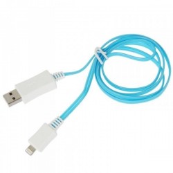Câble USB LED synchronisation/chargement pour iPod, iPad 2, iPad, iPhone 3G/3GS, iPhone 4/4S