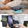 Galaxy Z Fold 7 - Etui à Rabat étui de lux Noir