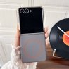 Galaxy Z Flip 7 - Coque grise avec magsafe
