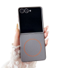 Galaxy Z Flip 7 - Coque grise avec magsafe