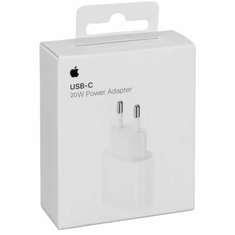 iPhone 17/16/15/14/13/12/11/XS - Adaptateur Secteur USB-C 20W (Apple)