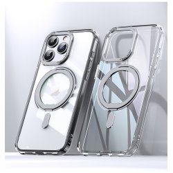 iPhone 17 Pro/Max/17 Air/17 - Coque Magnétique support magsafe transparente