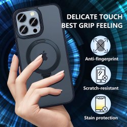iPhone 17 Pro/Max/17Air/17 - Coque Magnétique support magsafe NOIR