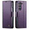 Galaxy Z Fold 7 - Etui à Rabat étui de lux Brun/Noir/Bleu/Violet