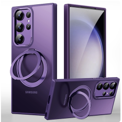 Galaxy S23 Ultra S23 plus S23 - Coque Magnétique support magsafe Violet