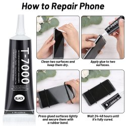 copy of COLLE B7000 25 ML Super Glue Pour Réparation Pose Téléphones Smartphones Tablettes