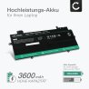 Batterie pour ordinateur portable Lenovo ThinkPad X1 Carbon Gen 9, 10, 11, ThinkPad X1 Yoga Gen 6, 7, 8 - 3600 mAh 15,44 V