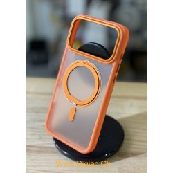 iPhone 17 Pro/Max/17 Air/17 - Coque Magnétique support magsafe transparente