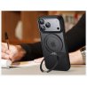 iPhone 17 Pro/Max/17Air/17/17E - Coque Magnétique support magsafe NOIR