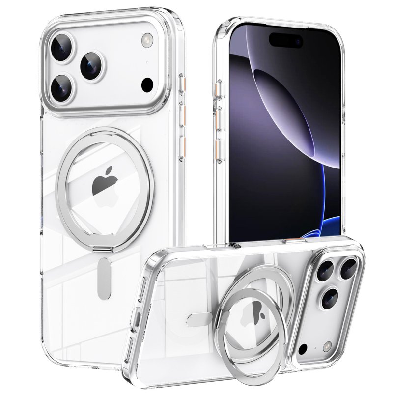 copy of iPhone 12 pro/12-  Coque Transparente avec Cercle magnétique intégré