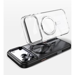 copy of iPhone 12 pro/12-  Coque Transparente avec Cercle magnétique intégré