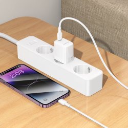 Chargeur BOROFONE rapide 20W QC3.0 pour iPhone ipad samsung Xiaomi OPPO