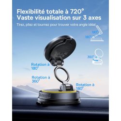 copy of Chargeur support Voiture Magnétique JOYROOM pour grille de ventilation - Compatible MagSafe - Noir
