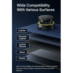 copy of Chargeur support Voiture Magnétique JOYROOM pour grille de ventilation - Compatible MagSafe - Noir