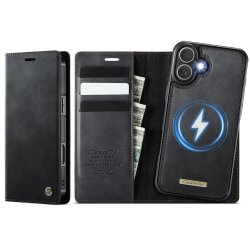 iPhone 17/Air/Pro/Max/ - étui à rabat portefeuille antichoc coque détachable