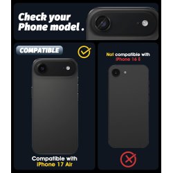 copy of iPhone 12 pro/12 - Coque Transparente avec Cercle magnétique intégré