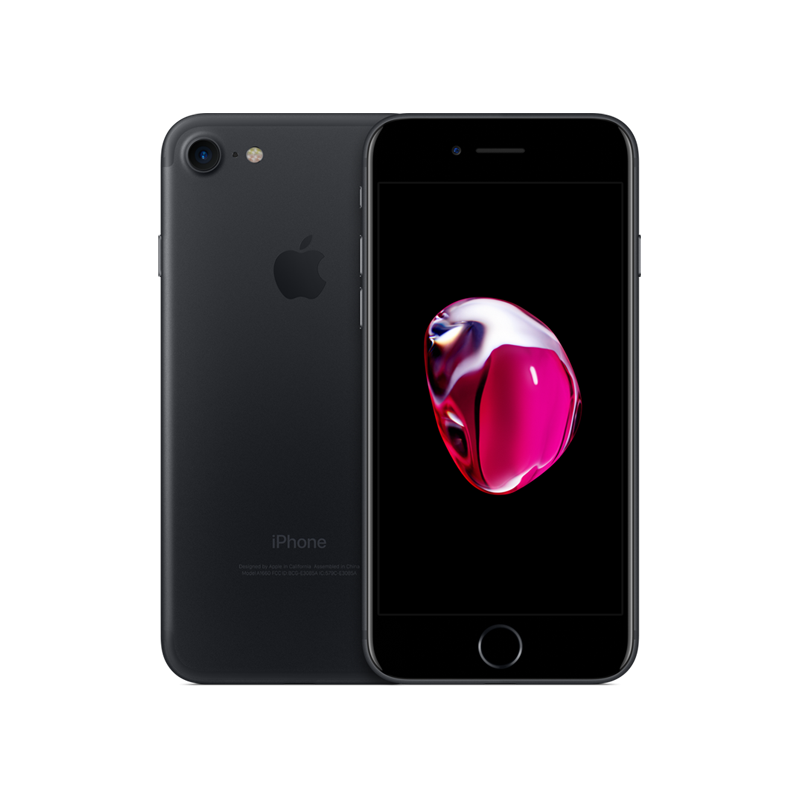 iPhone 7 128Go schawarz - iPhone reconditionné -Livré en boîte avec les accessoires