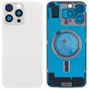 iPhone 16 Pro/Max - Vitre Cache Arrière avec rondelle aimants blanc