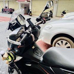 Support PISEN téléphone vélo/moto/scooter fixation rapide