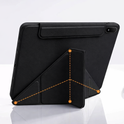 iPad/Air/Pro - New smart case support rotation détachable Noir