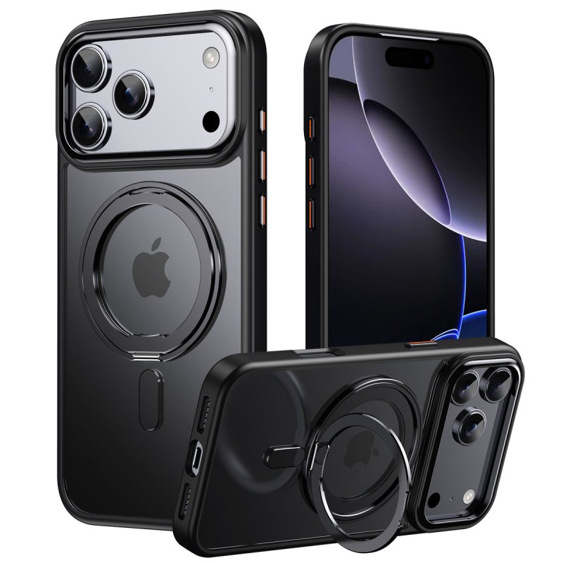 iPhone 18 Pro/Max  - Coque Magnétique support magsafe NOIR