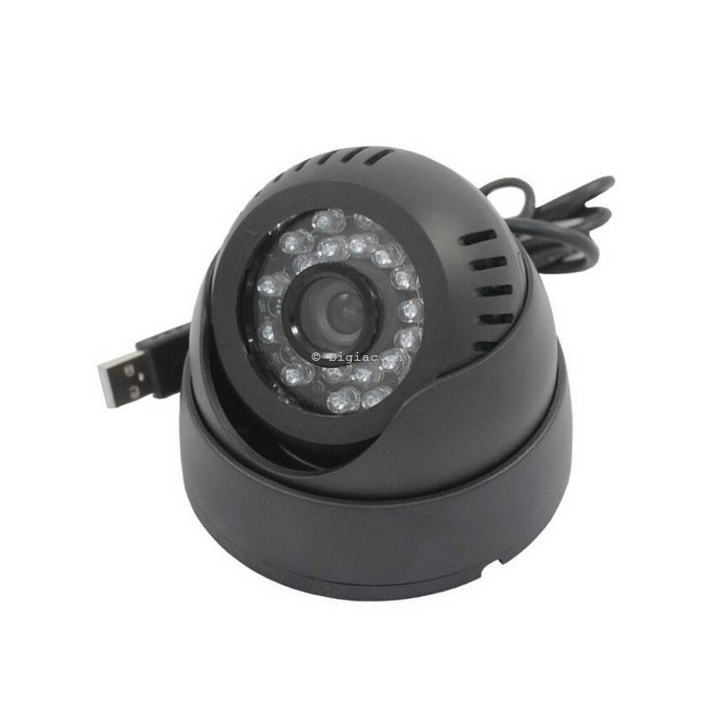 CCTV surveillance de sécurité caméra Dôme 420TVL 24 LED