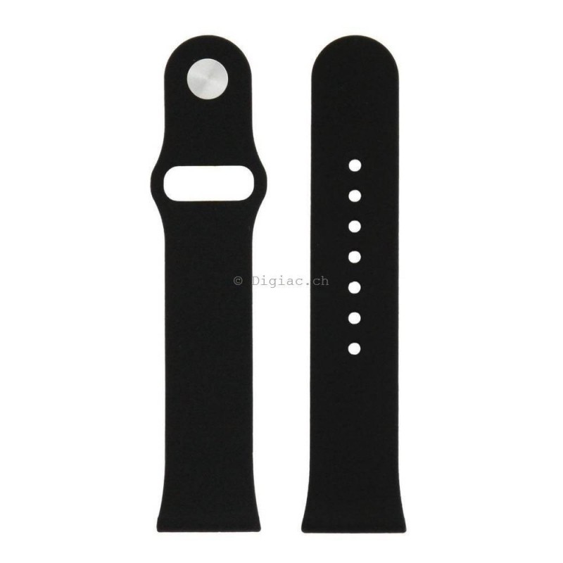 Bracelet silicone pour Apple Watch 38mm avec 2 adaptateurs