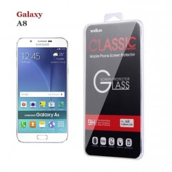 Samsung Galaxy A8 - protection écran en verre trempé