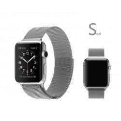 Milanese-Stil silber Armband for Apple-Watch-42mm