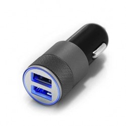 Chargeur voiture Allume cigare double ports USB