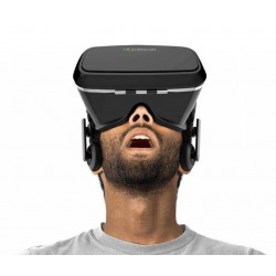 Lunettes/Casque de réalité virtuelle vidéo Film Jeu 3D avec Bandeau réglable