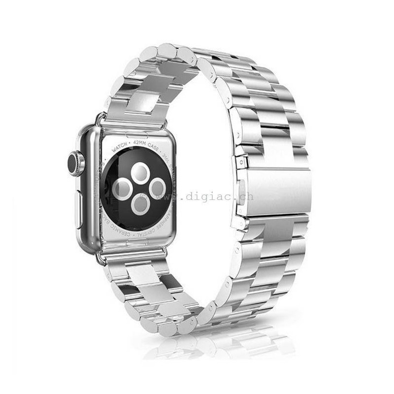 Bracelet Polissage inoxydable pour Apple watch 42mm -argent(sliver)