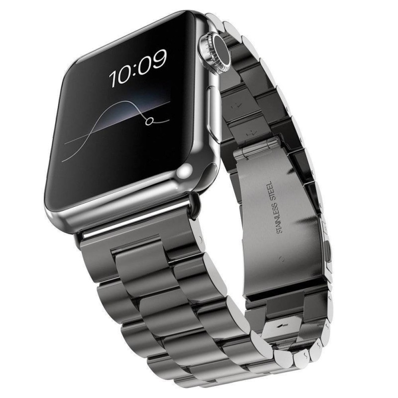 Aluminium-Armband für Apple Watch 42mm - Schwarz
