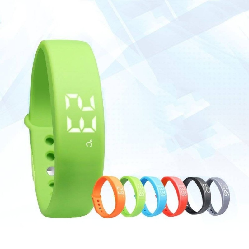 Bracelet Intelligent LED USB Sport santé poignet Smart Bracelet Silicone