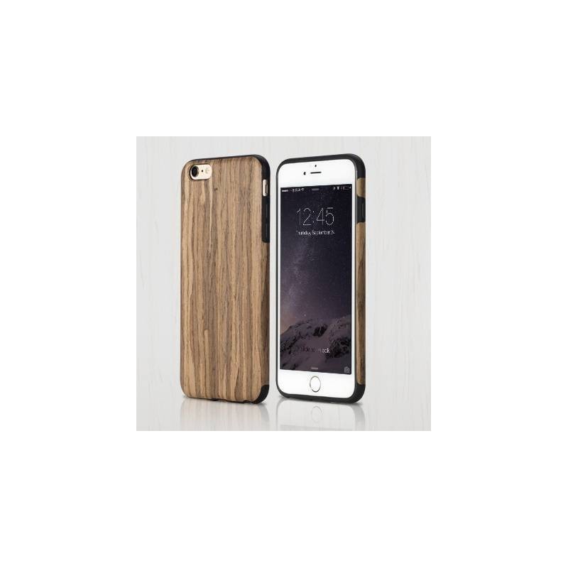 COQUE Rock iPhone 6/6s antichute EN BOIS