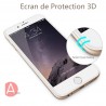 protection d'écran en verre trempé 3D iphone 7