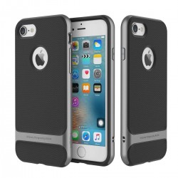 iPhone 7 - Coque Rock Royce double protection - Gris