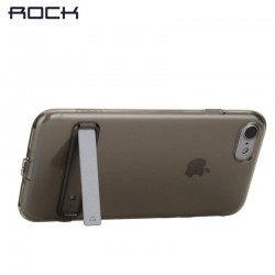 iPhone 7 plus - Etui coque ROCK avec béquille - Transparente