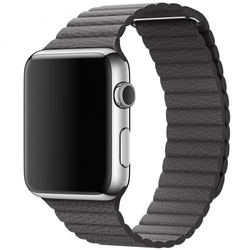 Apple Watch 42mm - Bracelet Magnétique en Cuir
